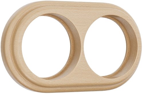 Рамка-ретро универсальная Werkel Legend 2-м. дерево светлый бук фото Рамка-ретро универсальная Werkel Legend 2-м. дерево светлый бук картинка